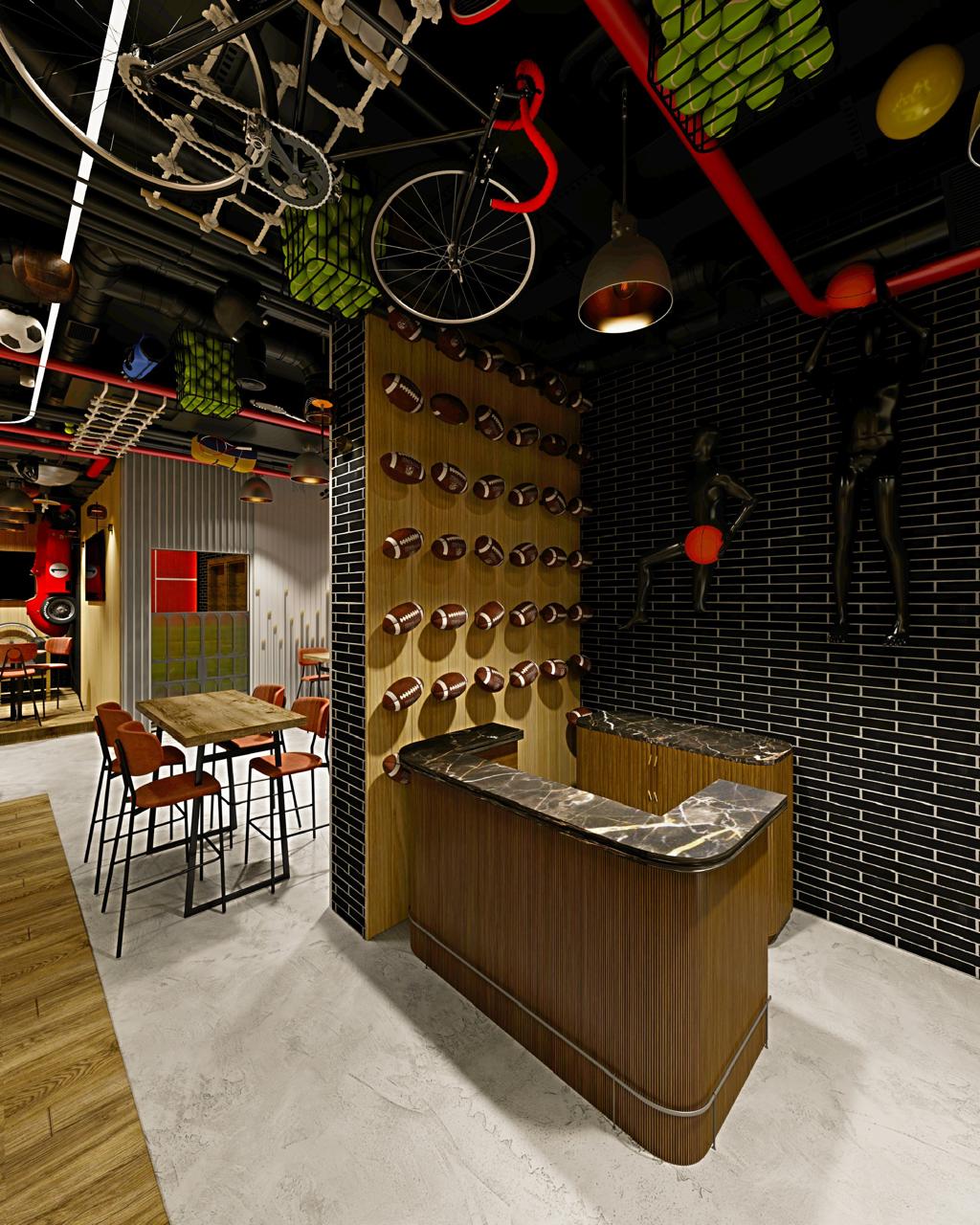 Fanzone Restaurant Game Esthetics