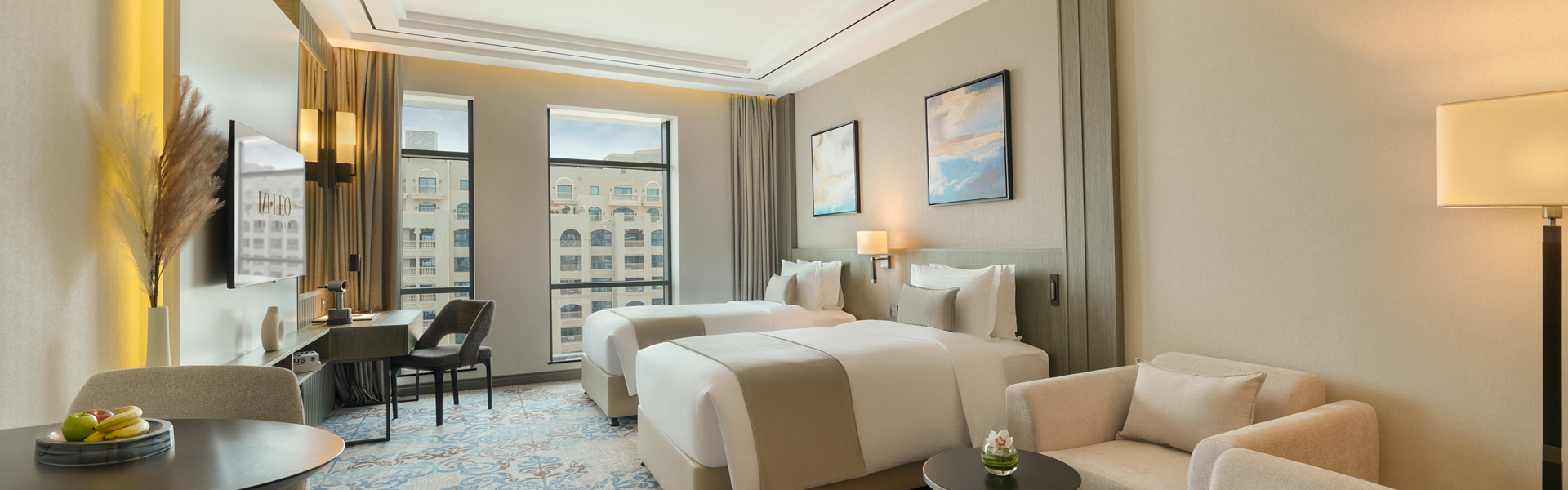 غرفة ديلوكس المُطلّة على المدينة